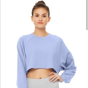 Also Double Take Pullover in Marina, never worn